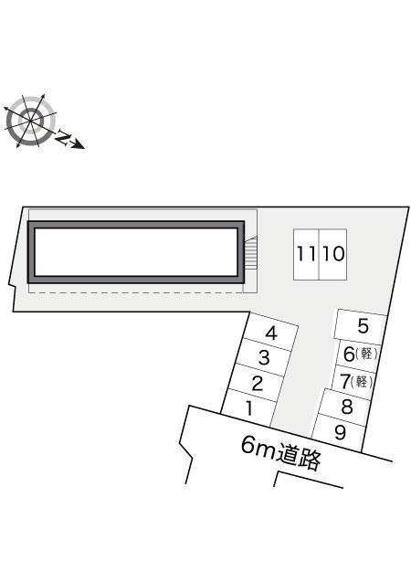 ふなとやま(11762)の駐車配置図