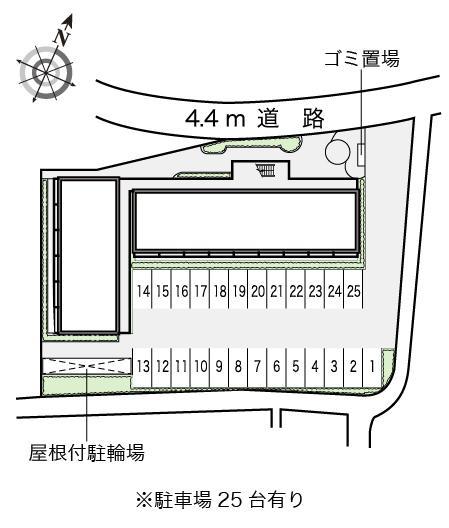 グレイス(16720)の駐車配置図