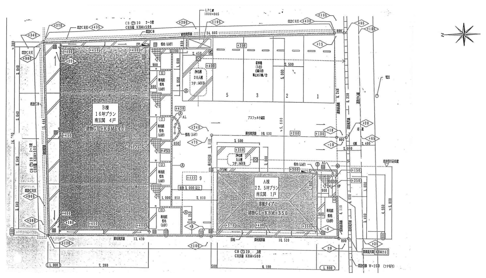ＤＵＰＬＥＸ 国王２６７Ａの駐車配置図