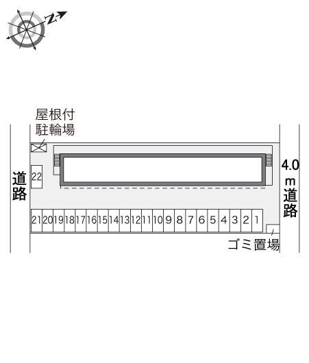 ＳＡＫＵＲＡ(29807)の駐車配置図