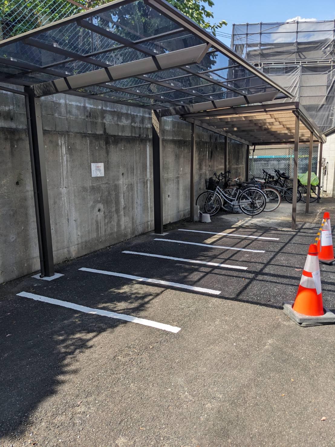 コーポ虹　駐車場の外観・駐車場イメージ2枚目