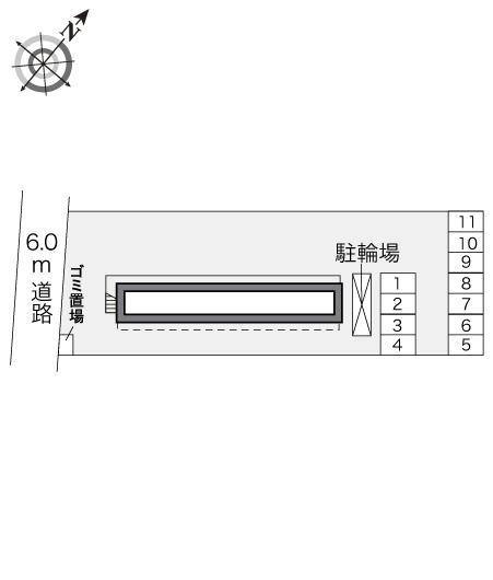 瑞穂東(24159)の駐車配置図