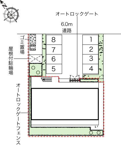 のぞみ(43389)の駐車配置図
