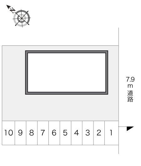 カムイ(17995)の駐車配置図