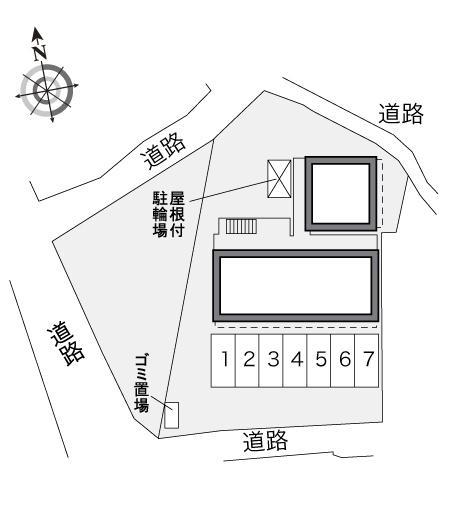 エスポワール(29979)の駐車配置図