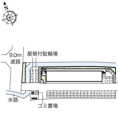 暁(41371)の駐車配置図
