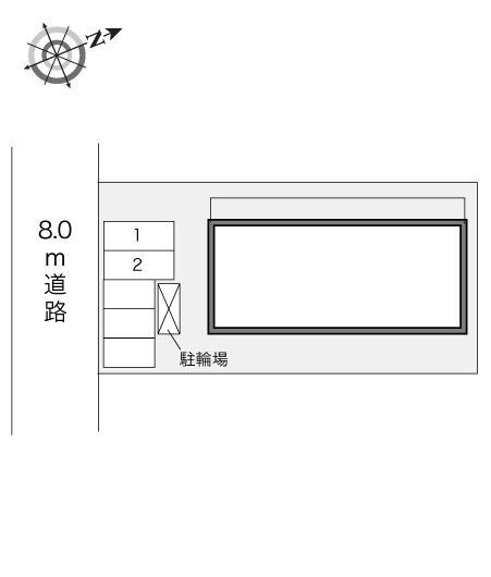 五条(24438)の駐車配置図