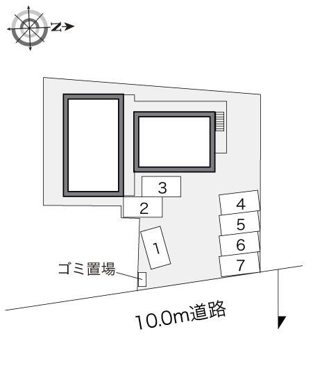 ＭＩＮＴＯＮ(34574)の駐車配置図