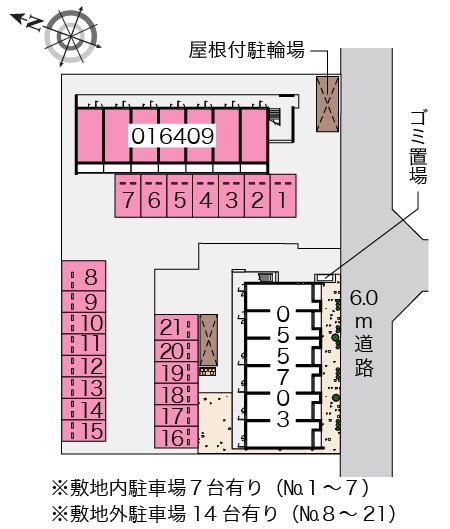Ｙ９０(16409)の駐車配置図