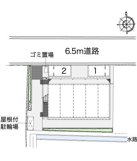 メルシー新和Ⅱ(42799)の駐車配置図