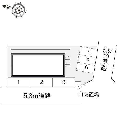 パークハイム(11560)の駐車配置図