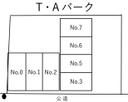 Ｔ･Ａパークの駐車場