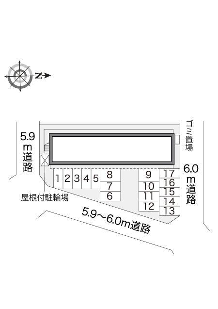土佐町(15438)の駐車配置図
