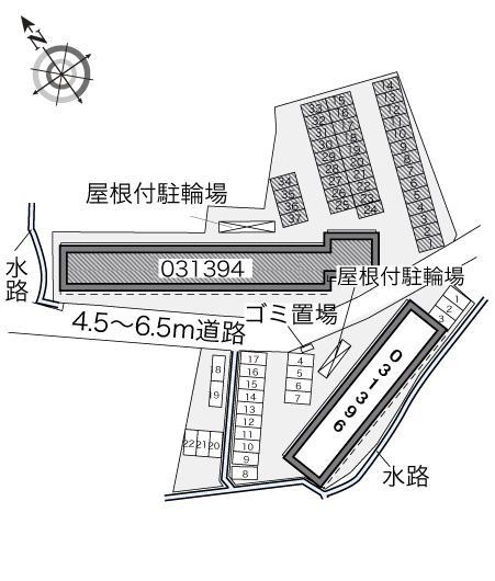 泉Ⅰ(31394)の駐車配置図