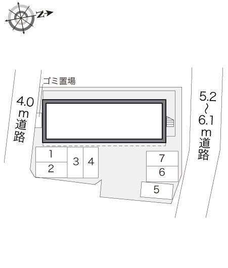パイン(18342)の駐車配置図