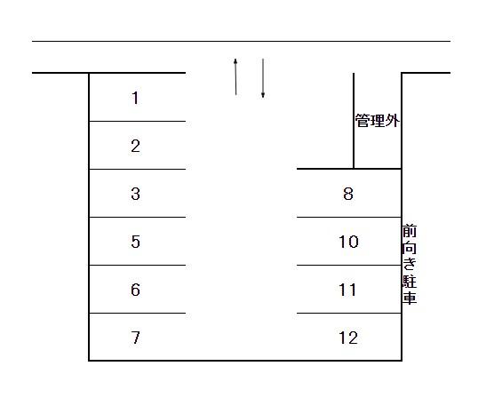 J-218の駐車配置図