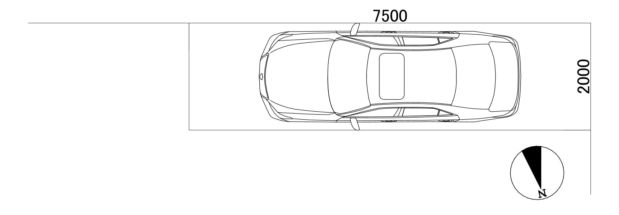 エクセルパーキングの駐車配置図