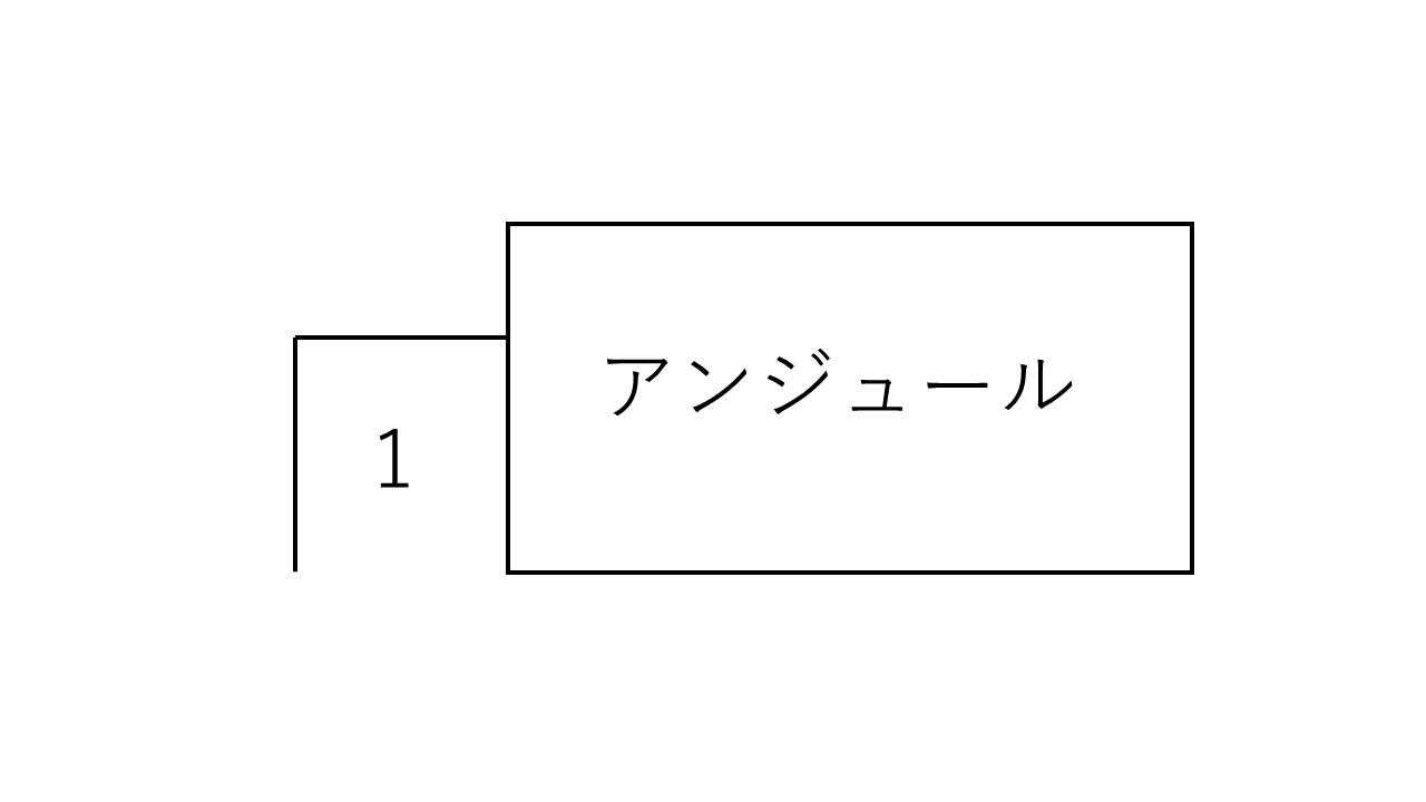 アンジュール敷地内駐車場の駐車配置図