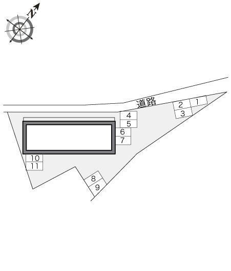 エスユー(21328)の駐車配置図