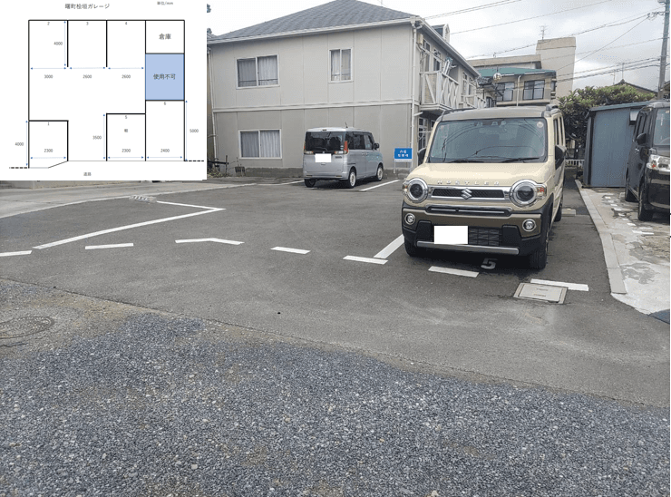 曙町桧垣ガレージの外観・駐車場イメージ1枚目
