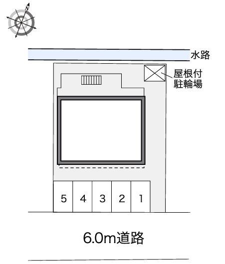 グリーンキャッスル(40114)の駐車配置図