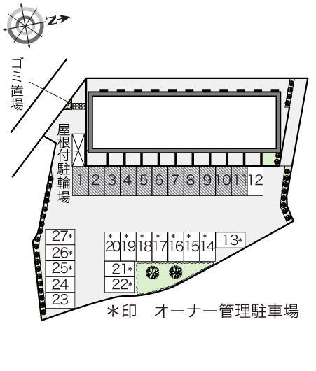 ＳＯＡＲＥＲ(14497)の駐車配置図