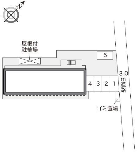 ティエラ　Ⅱ(24266)の駐車配置図