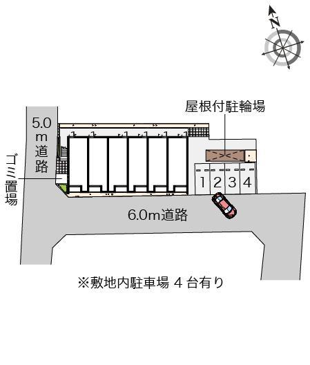 クレイノコヅチⅦ(56332)の駐車配置図