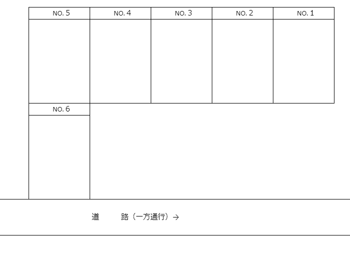 MTパーキングの駐車配置図