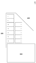 二村パーキングの駐車場