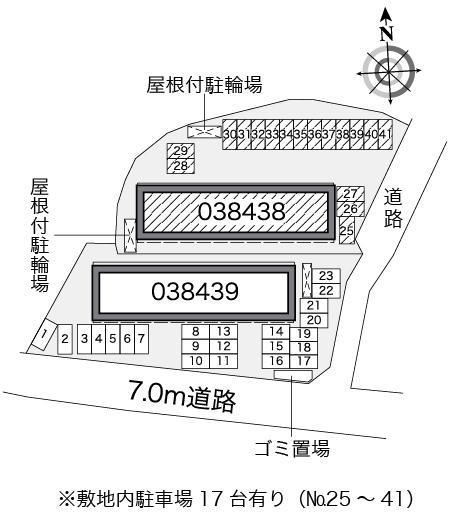 ル　ソレイユ(38438)の駐車配置図