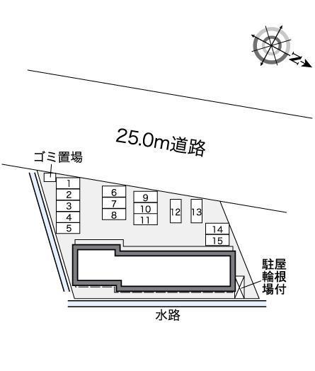 西浦(26949)の駐車配置図