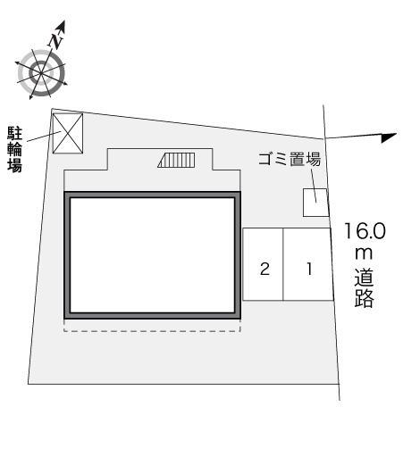 東豊田Ⅱ(23405)の駐車配置図