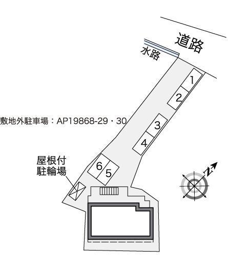ＭＩＮＯＲＩＡ(37729)の駐車配置図