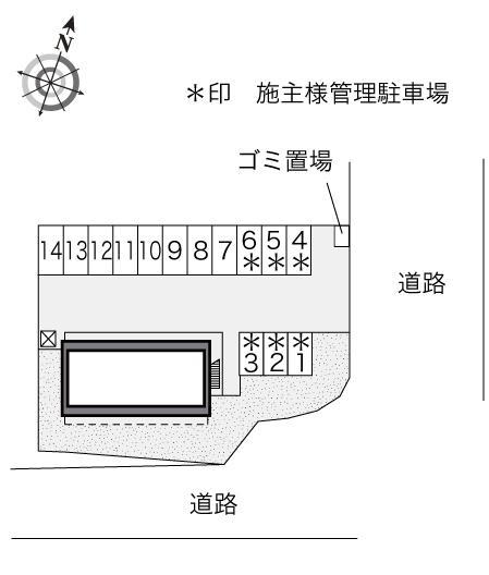 ソネット(11368)の駐車配置図