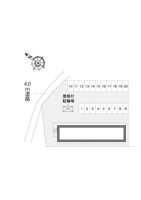 みらい(16299)の駐車配置図