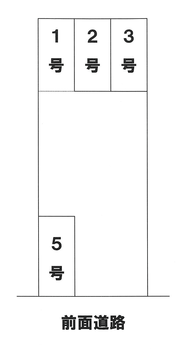 辰巳駐車場Ｎｏ．４の駐車配置図