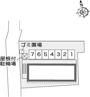 パシオネ(30053)の駐車配置図