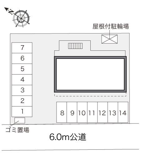 駒草(33341)の駐車配置図