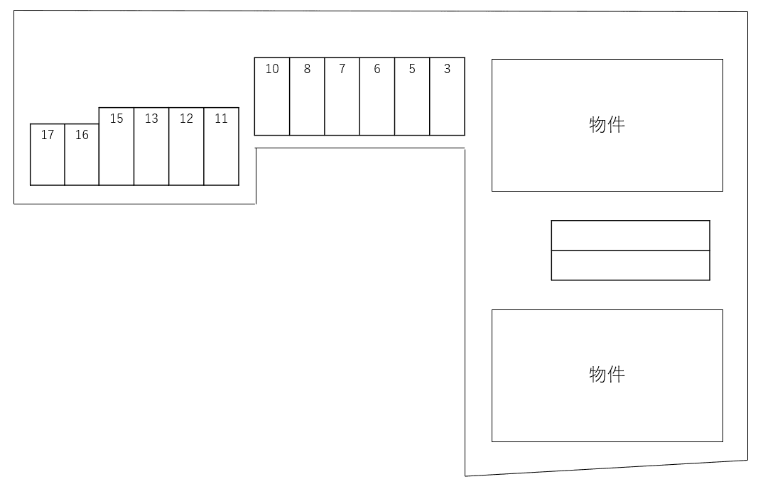 Ｓｕｎｎｙ　Ｒｅｓｉｄｅｎｃｅ　Ａの駐車配置図