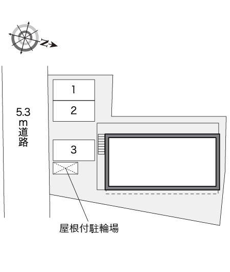 リュエル　タマチ(31313)の駐車配置図