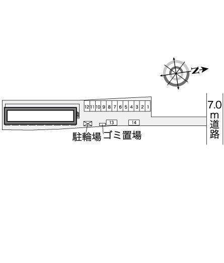 ソナタ(25482)の駐車配置図