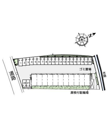 マリナⅡ(38756)の駐車配置図