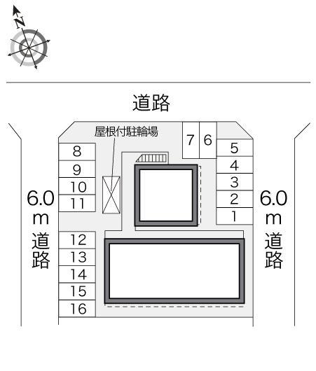 Ｄａｎｄｅ　Ｌｉｏｎ(23014)の駐車配置図