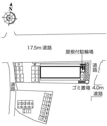 ちゅら(47330)の駐車配置図