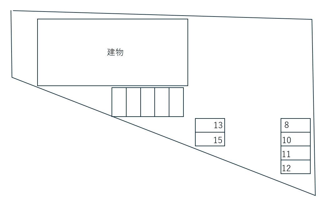 ラヴィ・ドリーム　敷地外駐車場の駐車配置図