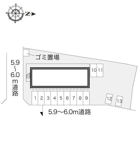 ネレイドⅡ(16534)の駐車配置図