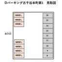 Dパーキング古千谷本町第1の駐車場