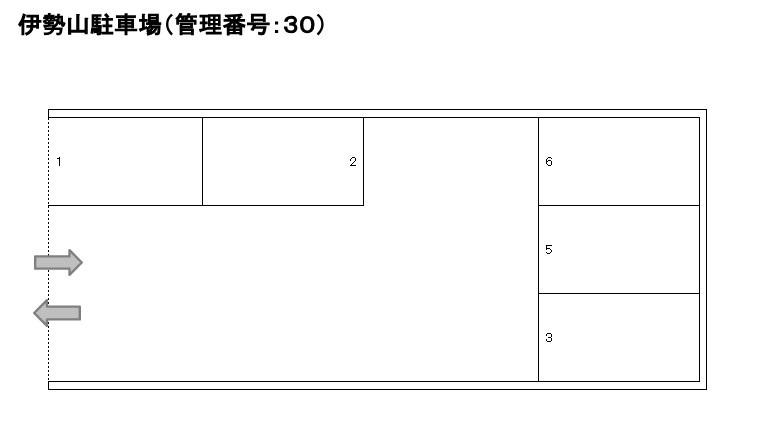J-030の駐車配置図