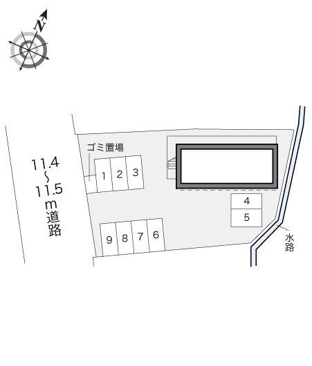 コムニタ(18388)の駐車配置図